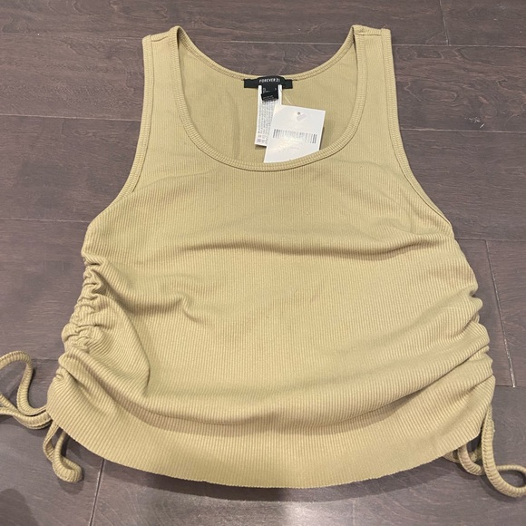 Ruched Drawstring Tank Top - Picture 4 of 5
